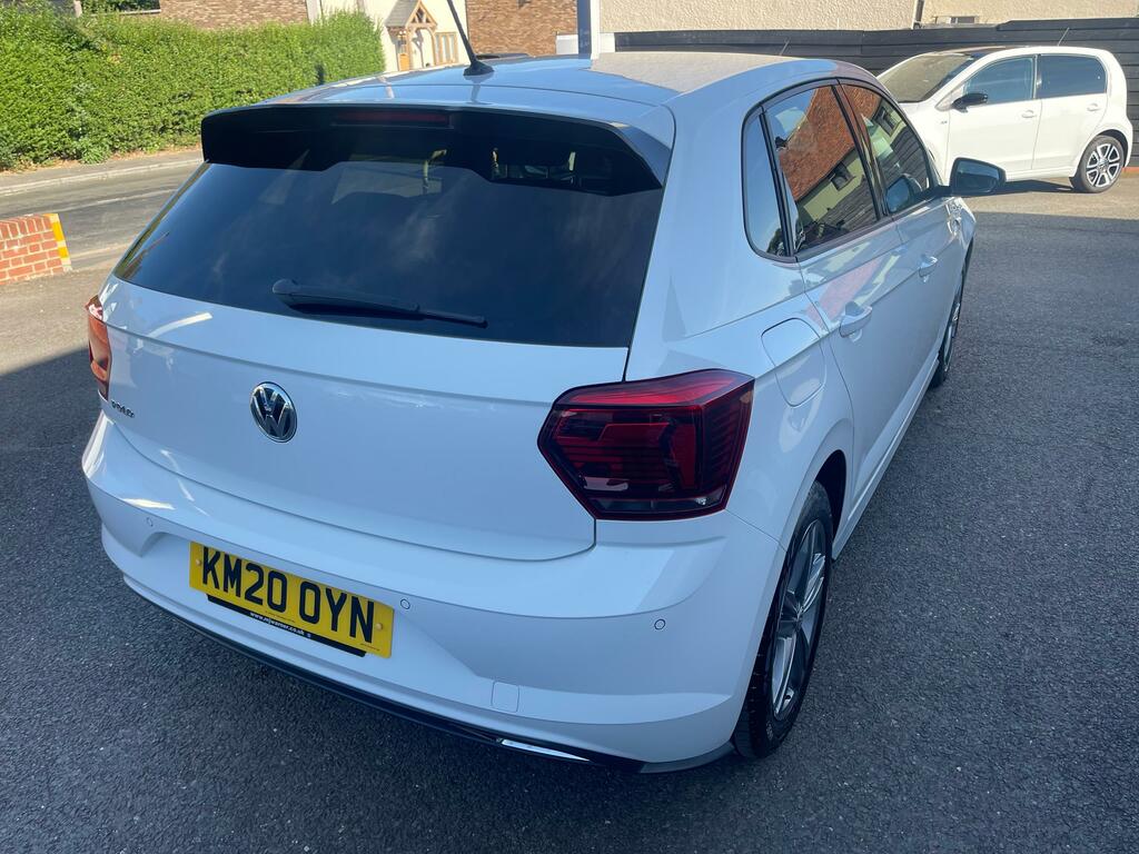 Volkswagen Polo 1.0 Tsi Gpf R-line Hatchback Eur KM20OYN White #6