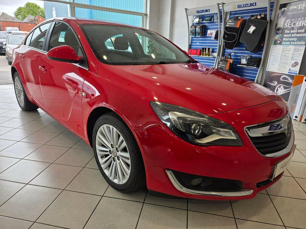 Vauxhall Insignia 1.4I Turbo Design Nav Euro 6 Ss Red