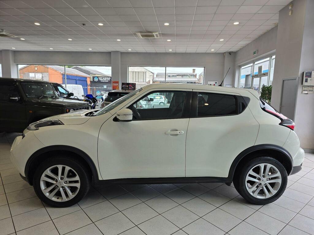 Nissan Juke 1.5 Dci N-connecta Euro 6 Ss White #4