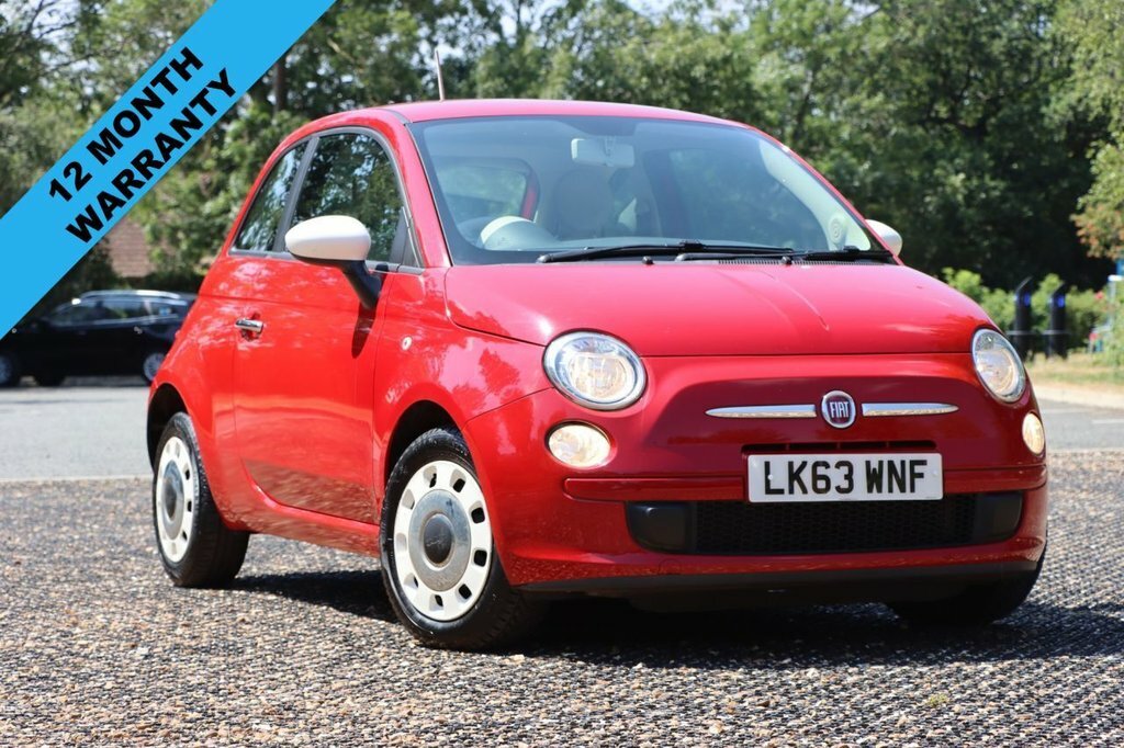 Fiat 500 1.2L Colour Therapy Red