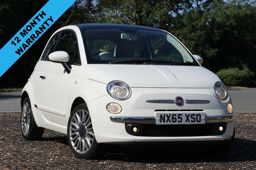 Fiat 500 1.2L Lounge White