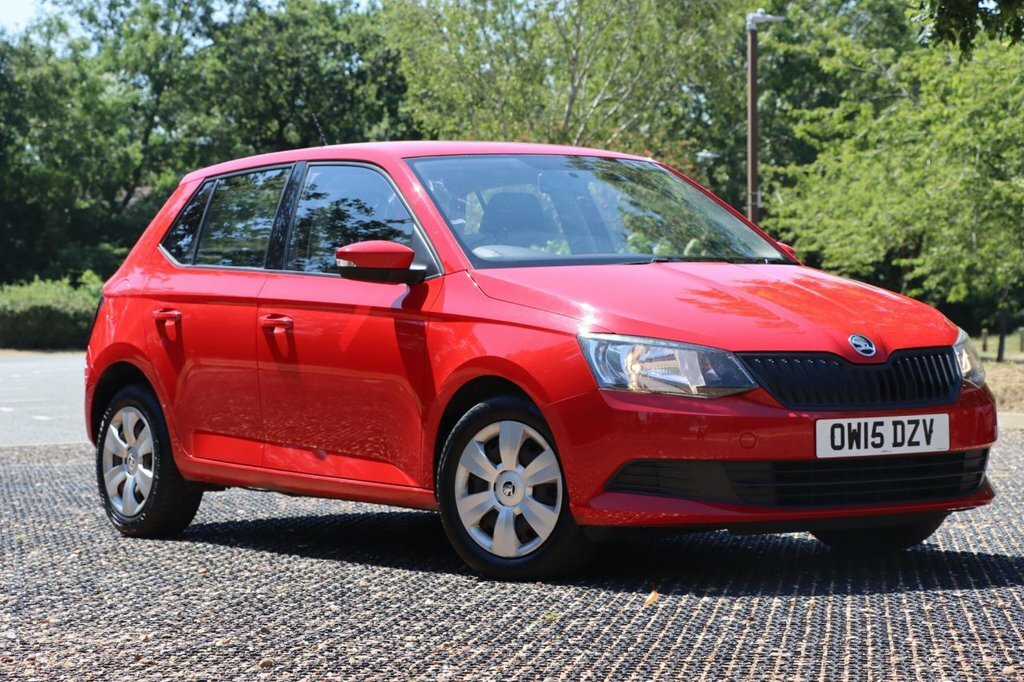 Skoda Fabia 1.4L S Red #2