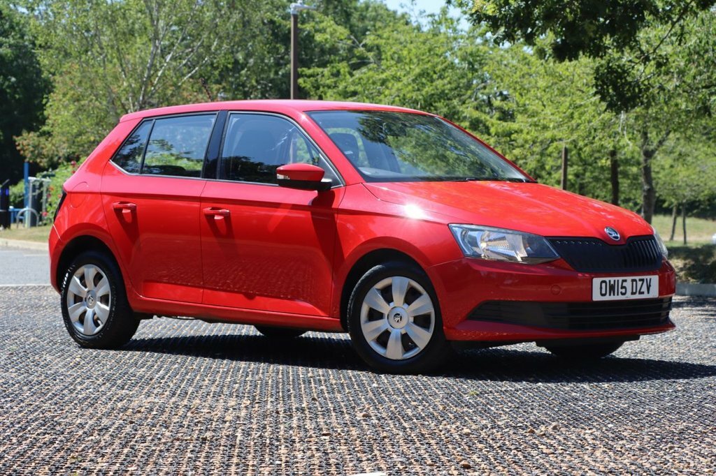 Skoda Fabia 1.4L S Red #3