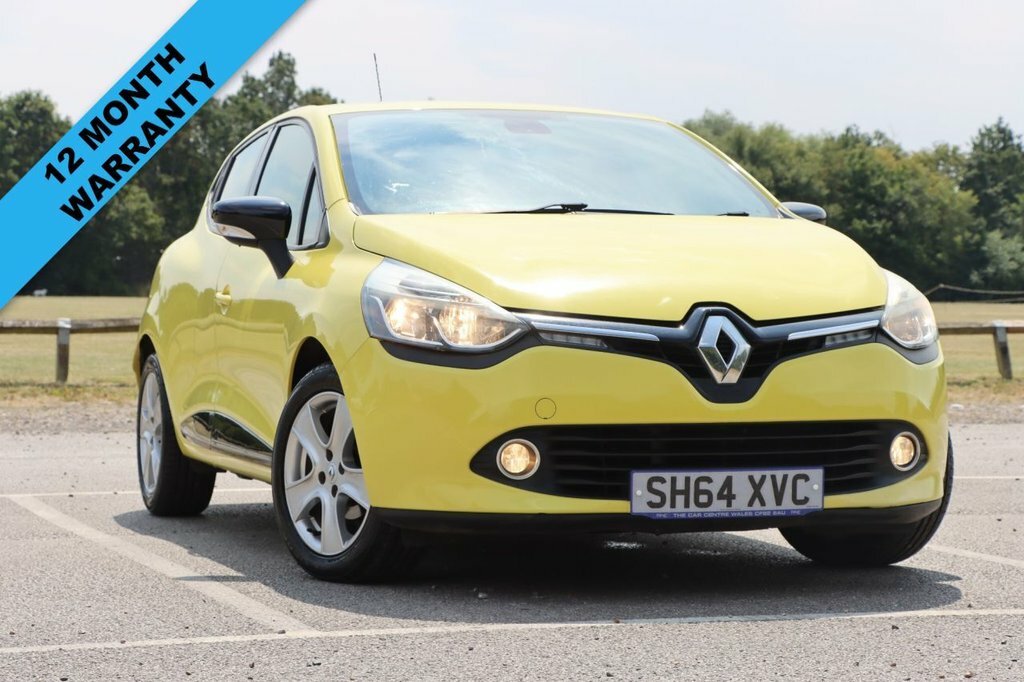 Renault Clio 1.2L Dynamique Medianav Yellow