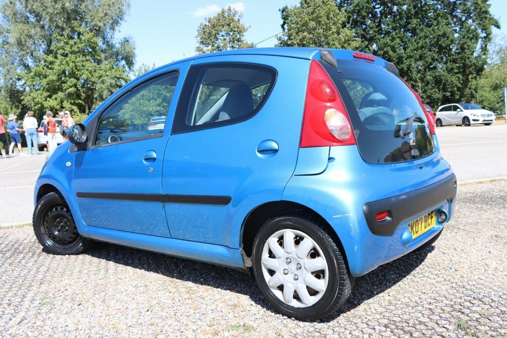 Peugeot 107 1L Urban Blue #2