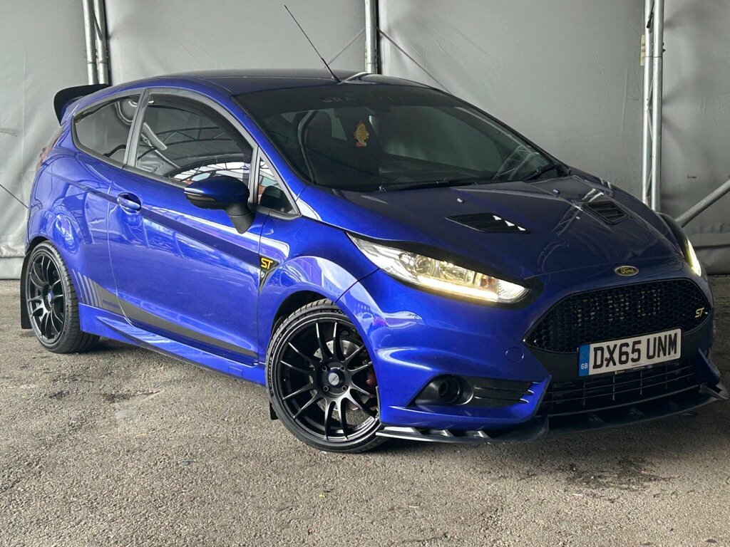 Ford Fiesta 1.6T Ecoboost St-3 Euro 6 Blue
