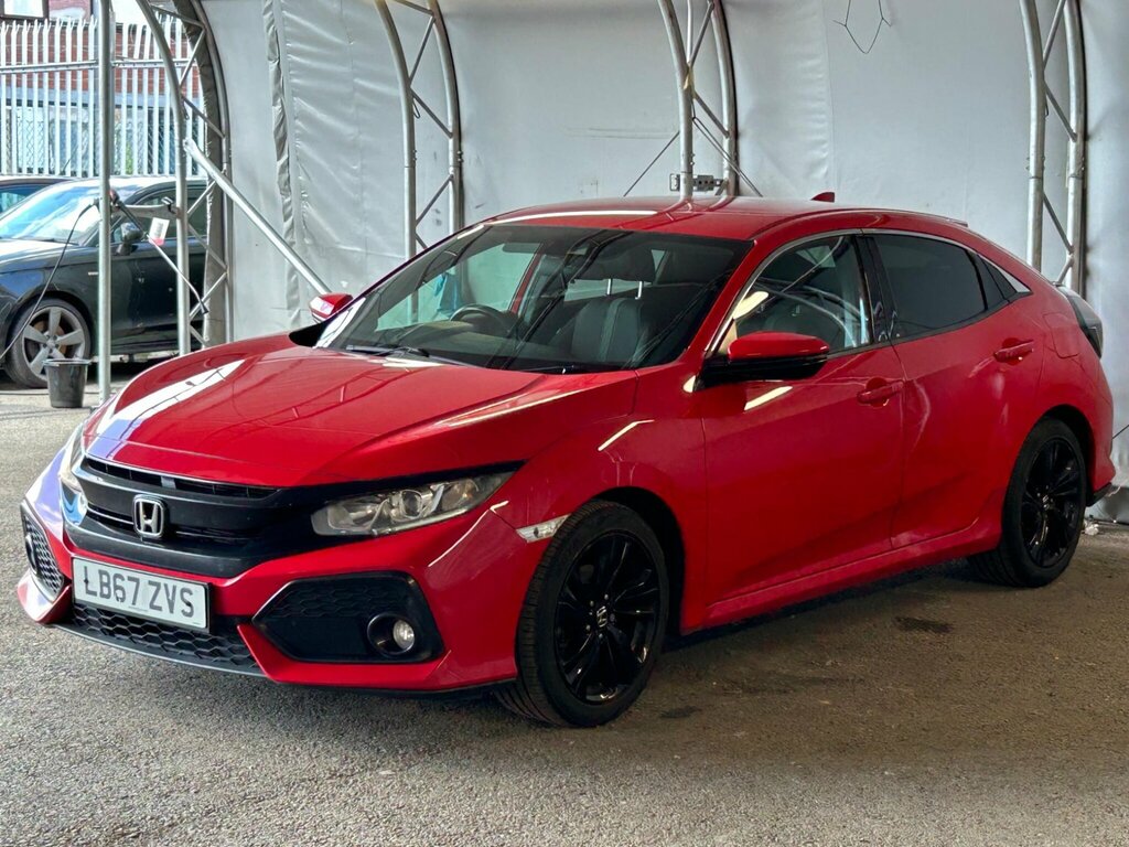Honda Civic 1.0 Vtec Turbo Sr Euro 6 Ss Red #3