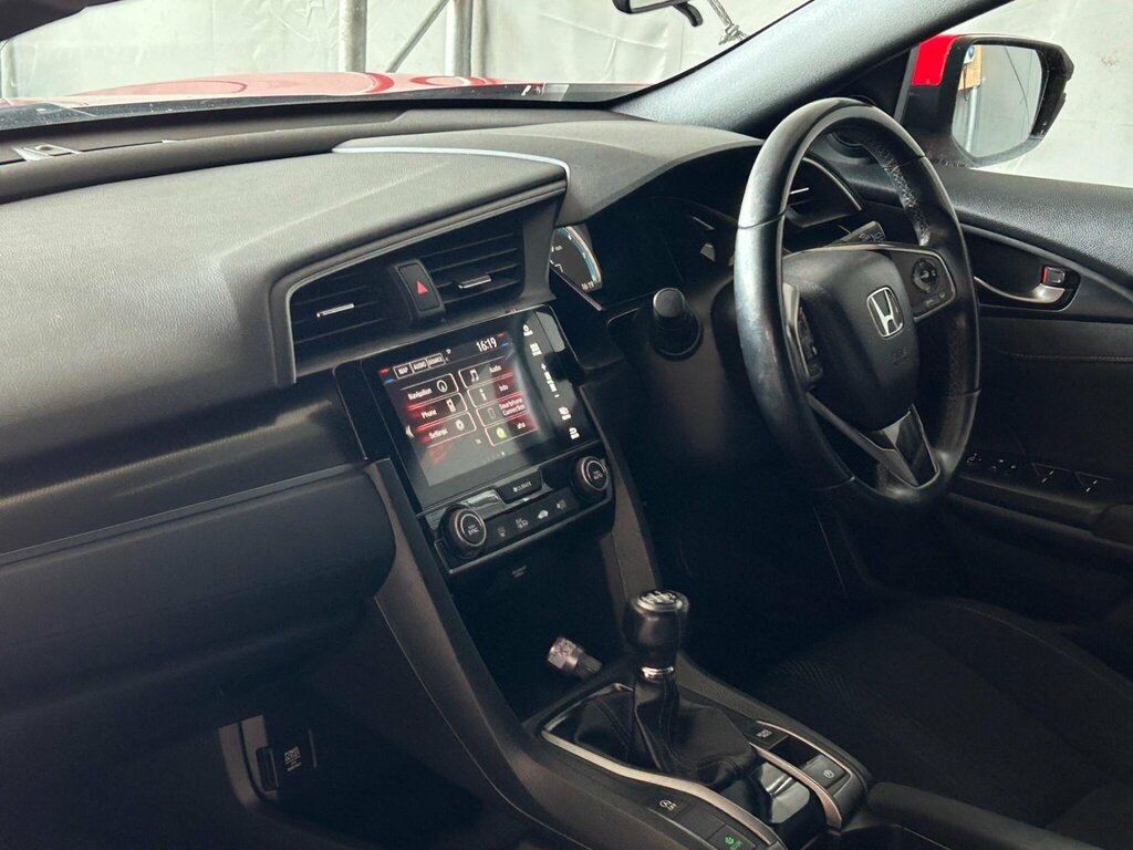 Honda Civic 1.0 Vtec Turbo Sport Line Cvt Euro 6 Ss Blue #25