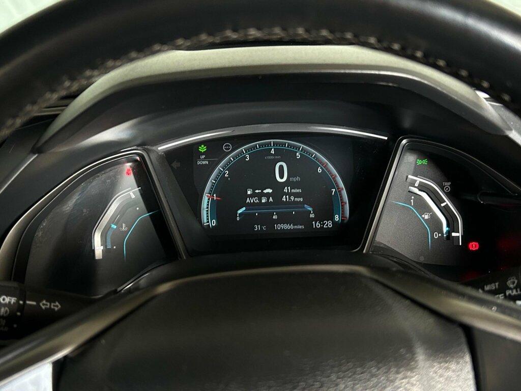 Honda Civic 1.0 Vtec Turbo Sport Line Cvt Euro 6 Ss Blue #30