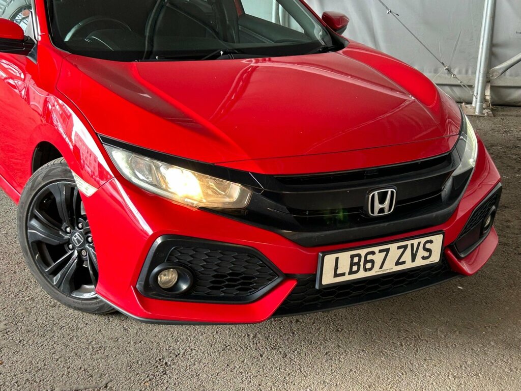 Honda Civic 1.0 Vtec Turbo Sr Euro 6 Ss Red #2