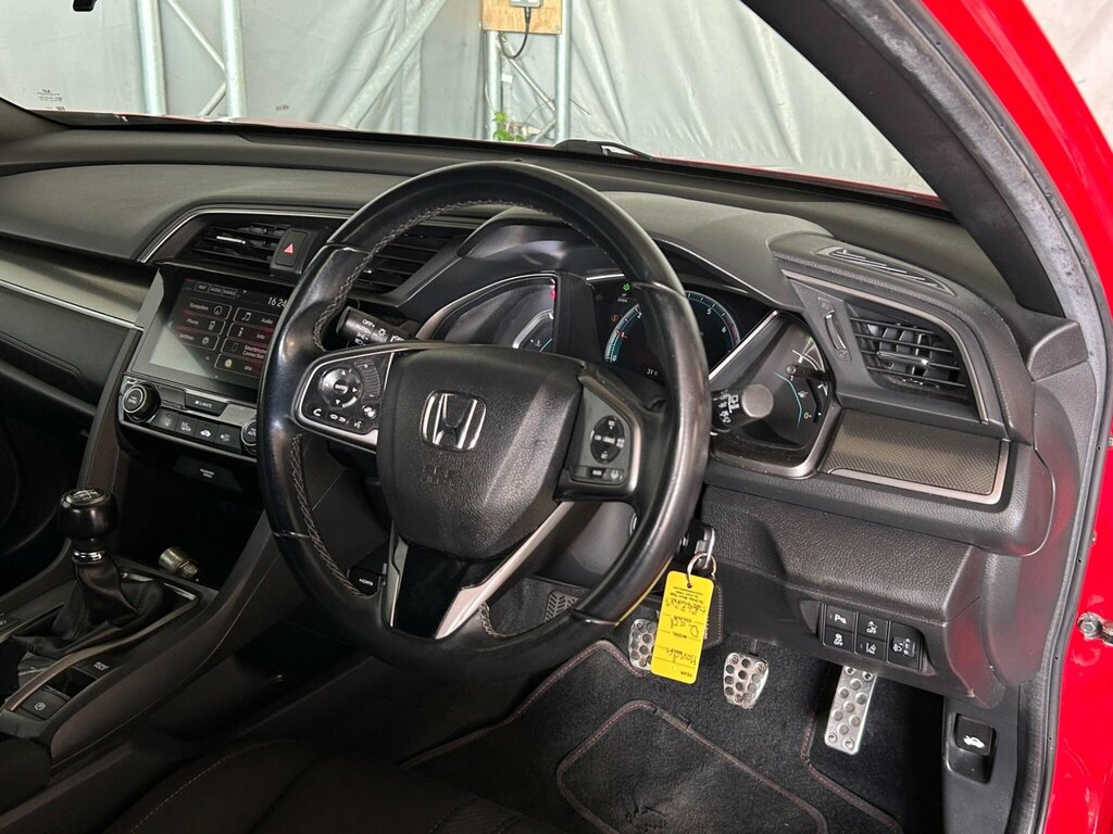 Honda Civic 1.0 Vtec Turbo Sport Line Cvt Euro 6 Ss Blue #11