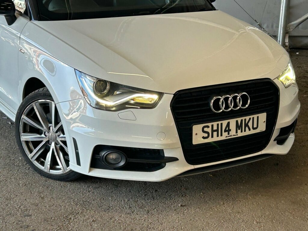 Audi A1 1.6 Tdi S Line Style Edition Euro 5 Ss White #2