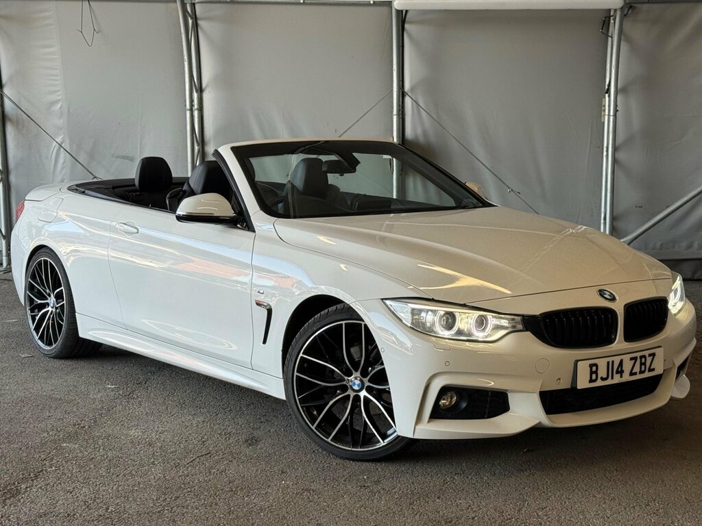 BMW 4 Series 2.0 420D M Sport Coupe Euro 6 S White #53