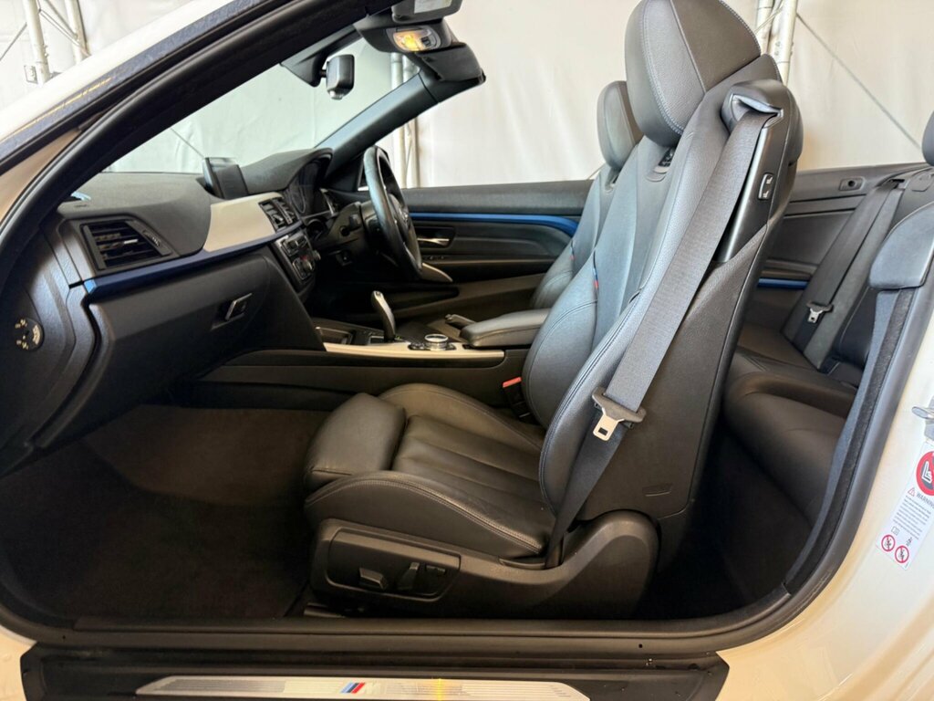 BMW 4 Series 2.0 420D M Sport Coupe Euro 6 S White #20