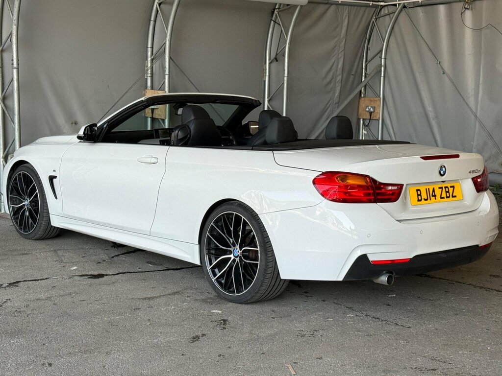 BMW 4 Series 2.0 420D M Sport Euro 6 Ss White #6