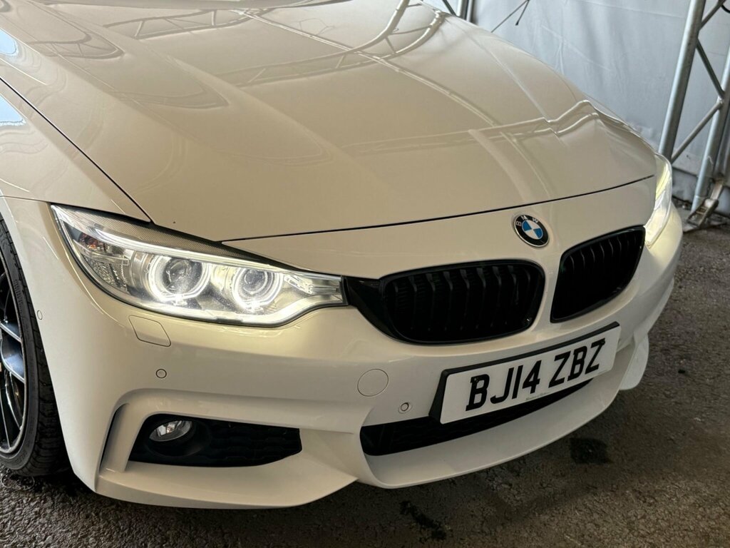 BMW 4 Series 2.0 420D M Sport Coupe Euro 6 S White #18