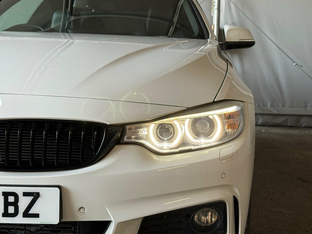 BMW 4 Series 2.0 420D M Sport Coupe Euro 6 S White #64