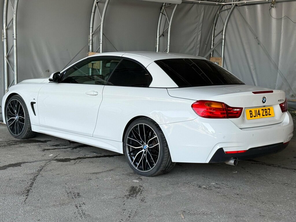BMW 4 Series 2.0 420D M Sport Coupe Euro 6 S White #58
