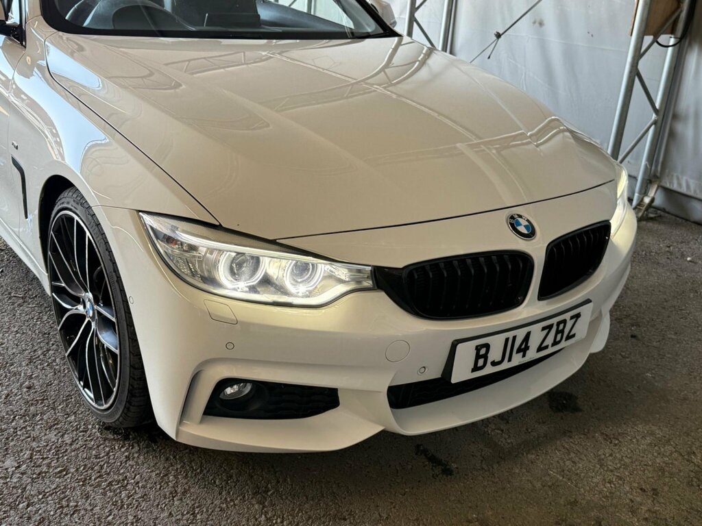 BMW 4 Series 2.0 420D M Sport Coupe Euro 6 S White #17