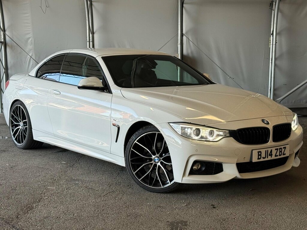 BMW 4 Series 2.0 420D M Sport Coupe Euro 6 S White #54