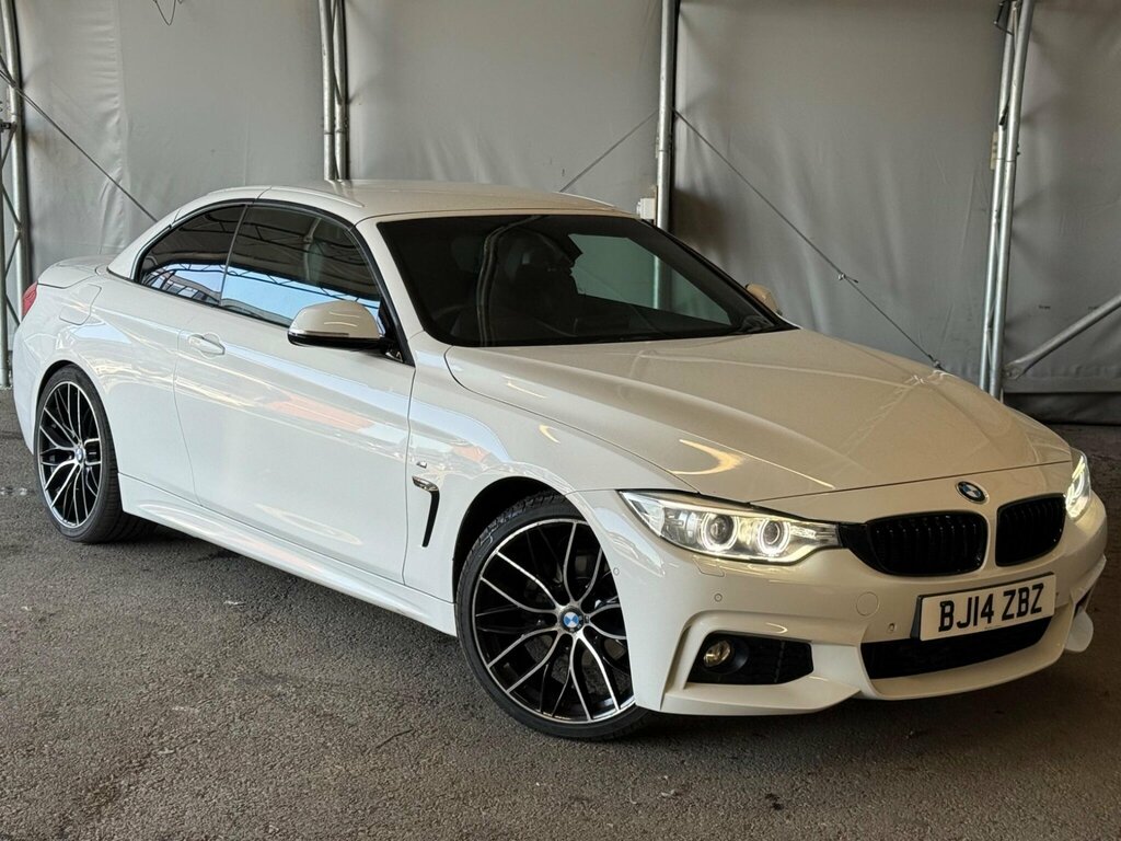 BMW 4 Series 2.0 420D M Sport Coupe Euro 6 S White #65