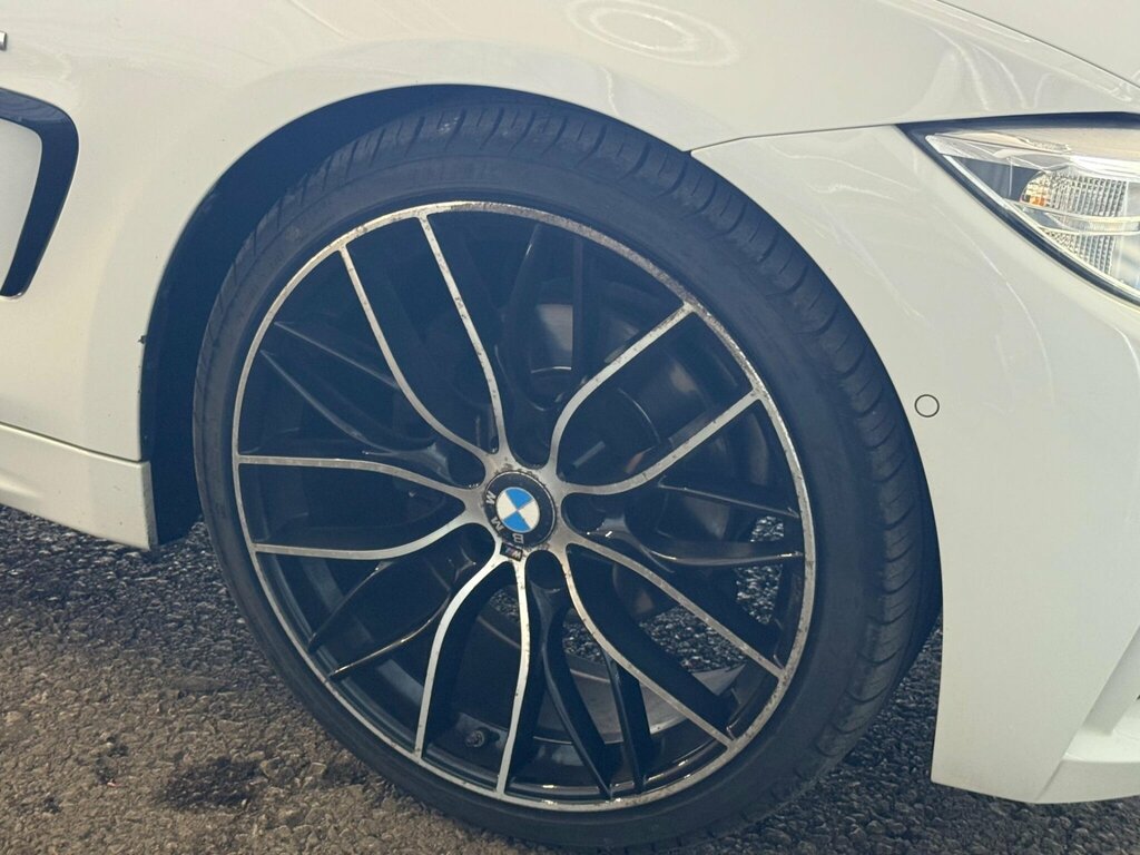 BMW 4 Series 2.0 420D M Sport Coupe Euro 6 S White #66