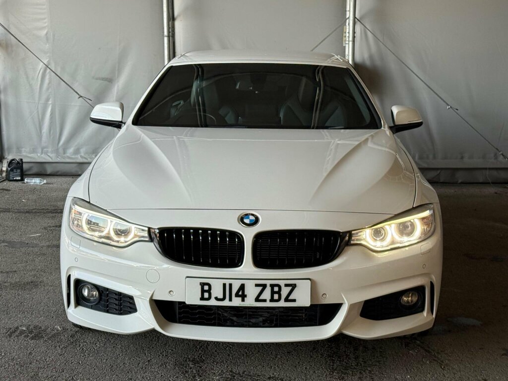 BMW 4 Series 2.0 420D M Sport Coupe Euro 6 S White #56
