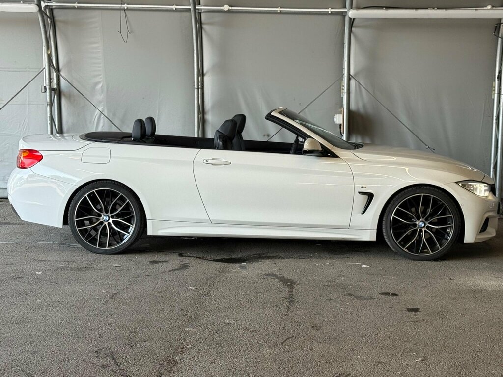 BMW 4 Series 2.0 420D M Sport Coupe Euro 6 S White #9