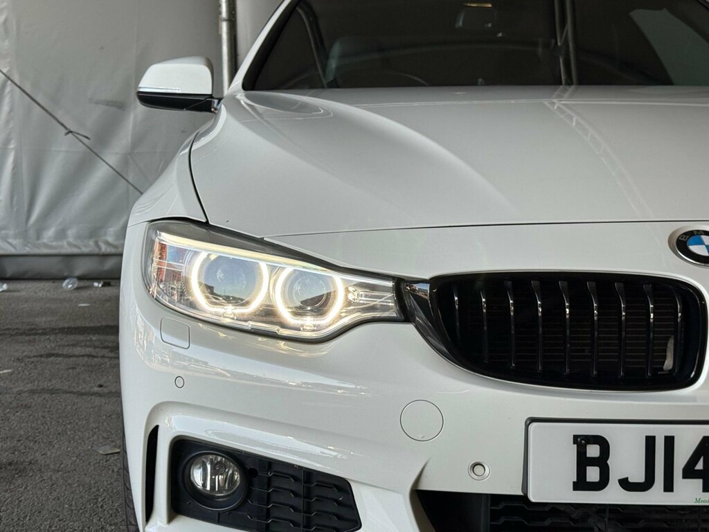 BMW 4 Series 2.0 420D M Sport Coupe Euro 6 S White #63