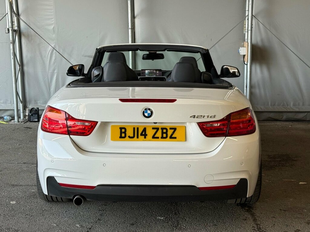 BMW 4 Series 2.0 420D M Sport Euro 6 Ss White #5