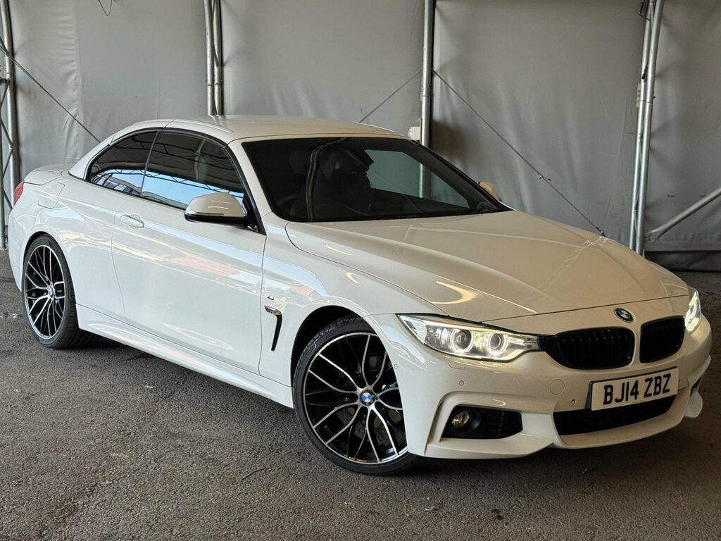 BMW 4 Series 2.0 420D M Sport Coupe Euro 6 S White #62