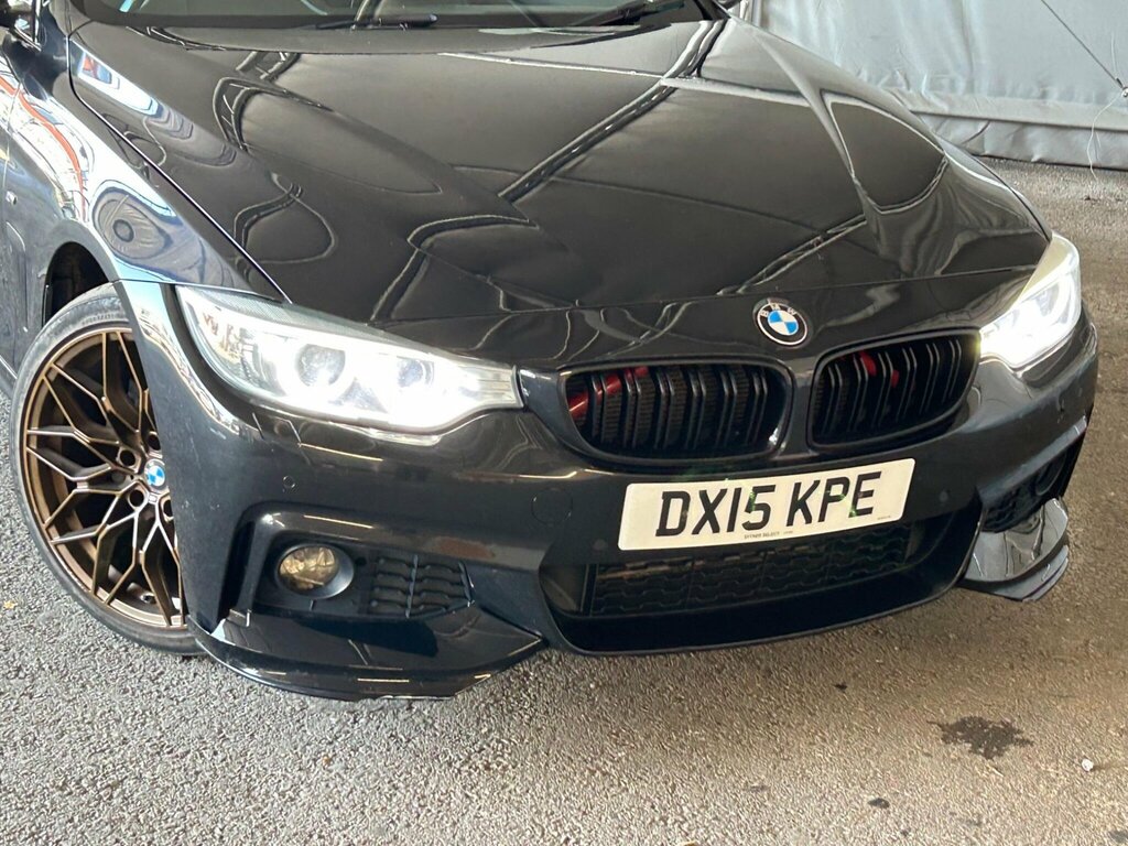 BMW 4 Series 2.0 420D M Sport Euro 6 Ss Black #2