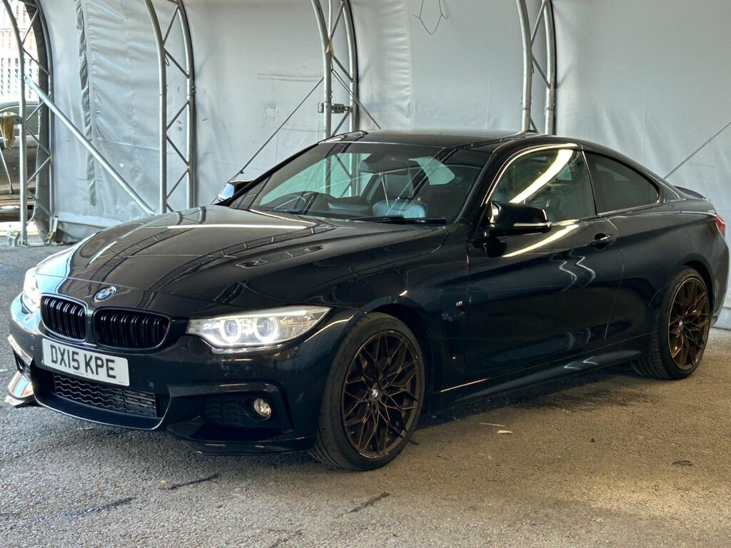 BMW 4 Series 2.0 420D M Sport Euro 6 Ss Black #5