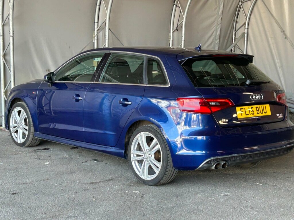 Audi A3 1.4 Tfsi Cod S Line Sportback Euro 6 Ss Blue #4