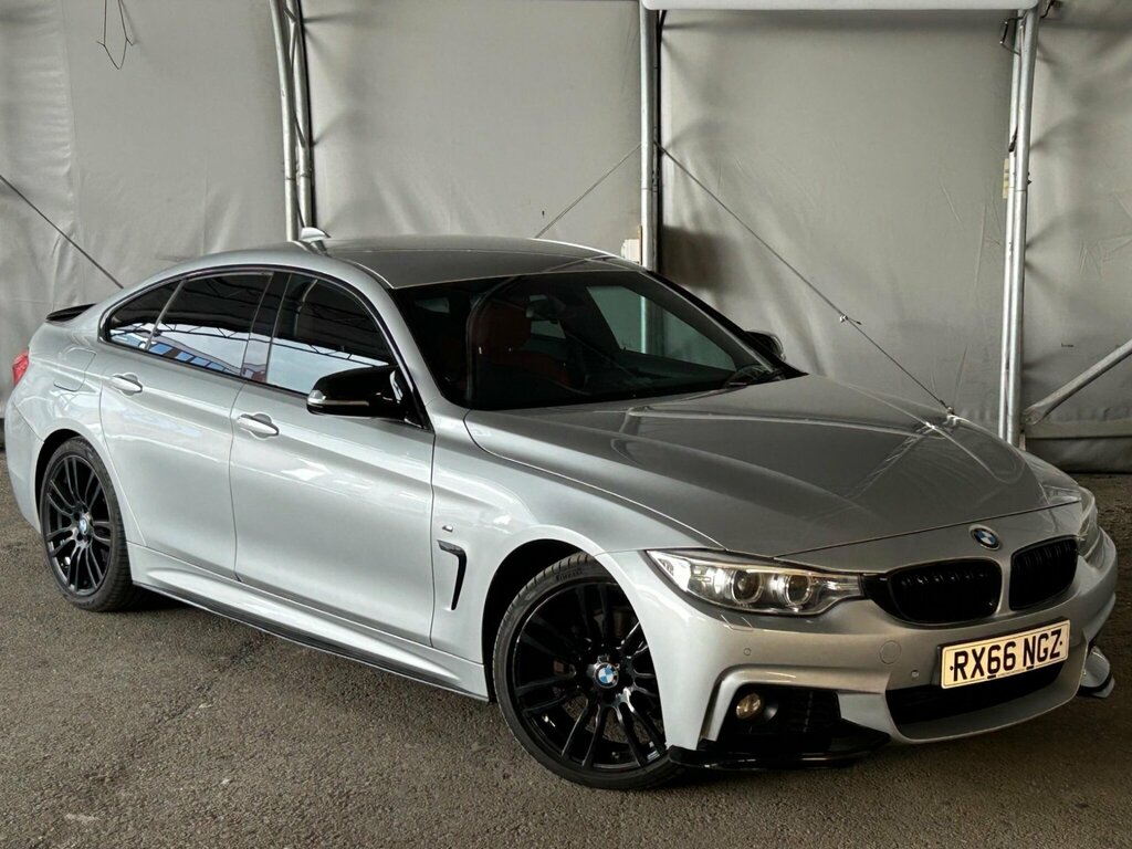BMW 4 Series Gran Coupe 2.0 420D M Sport Euro 6 Ss Silver