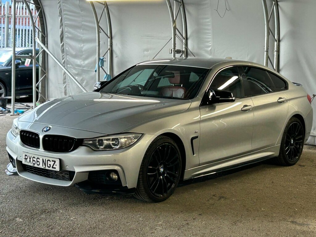 BMW 4 Series Gran Coupe 2.0 420D M Sport Euro 6 Ss Silver #3