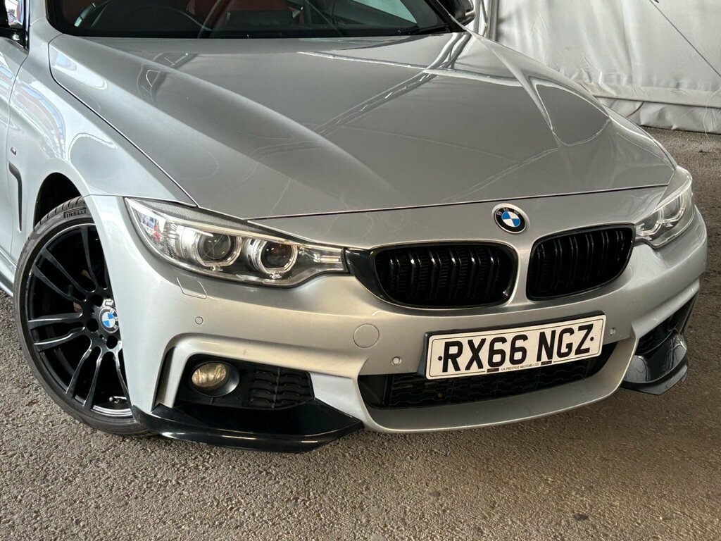 BMW 4 Series Gran Coupe 2.0 420D M Sport Euro 6 Ss Silver #2