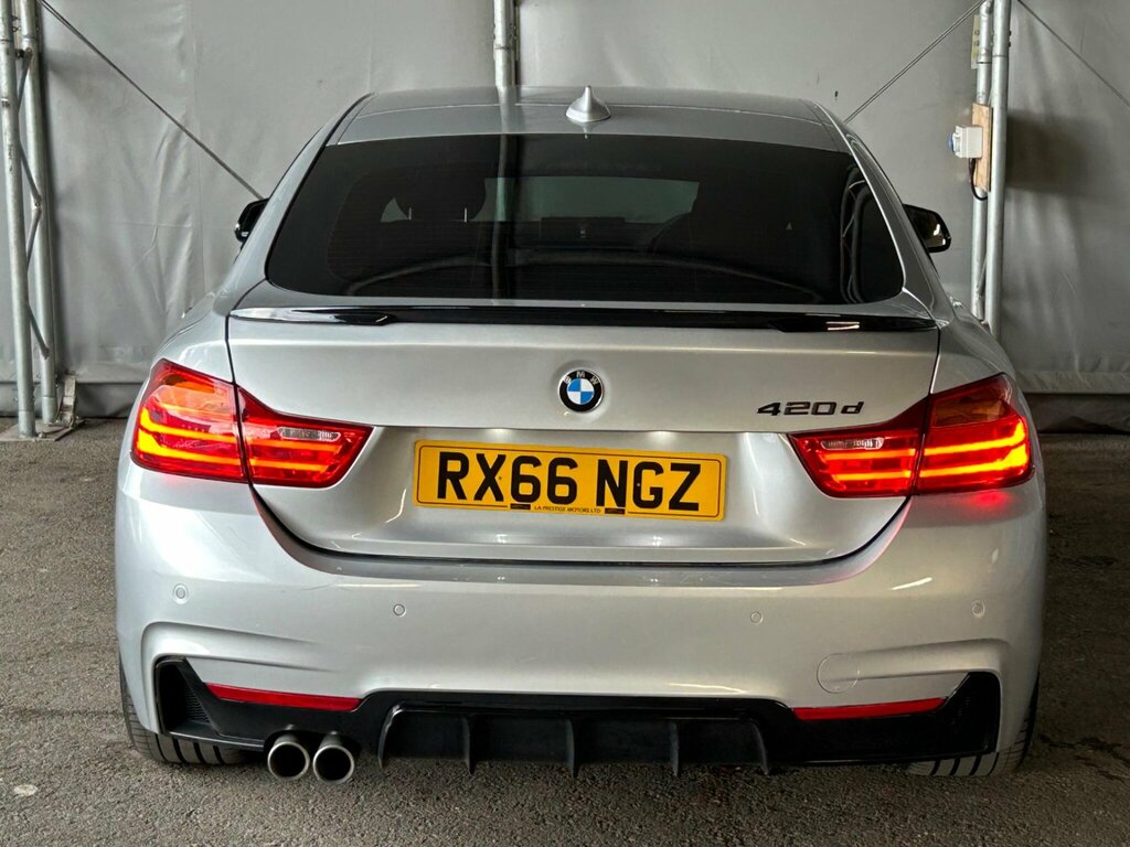 BMW 4 Series Gran Coupe 2.0 420D M Sport Euro 6 Ss Silver #5