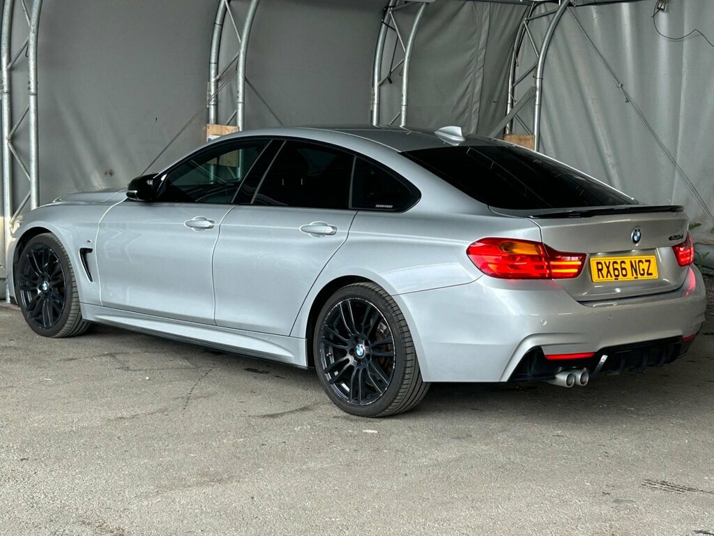 BMW 4 Series Gran Coupe 2.0 420D M Sport Euro 6 Ss Silver #6