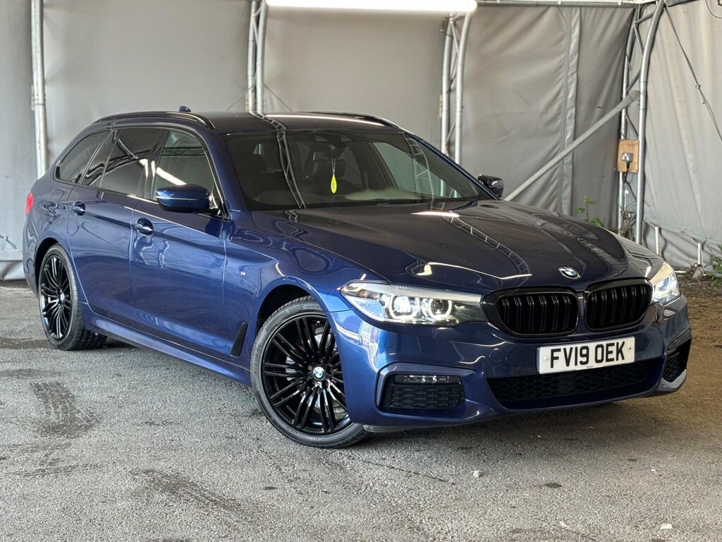 BMW 5 Series 2.0 520D M Sport Touring Xdrive Euro 6 Ss Blue