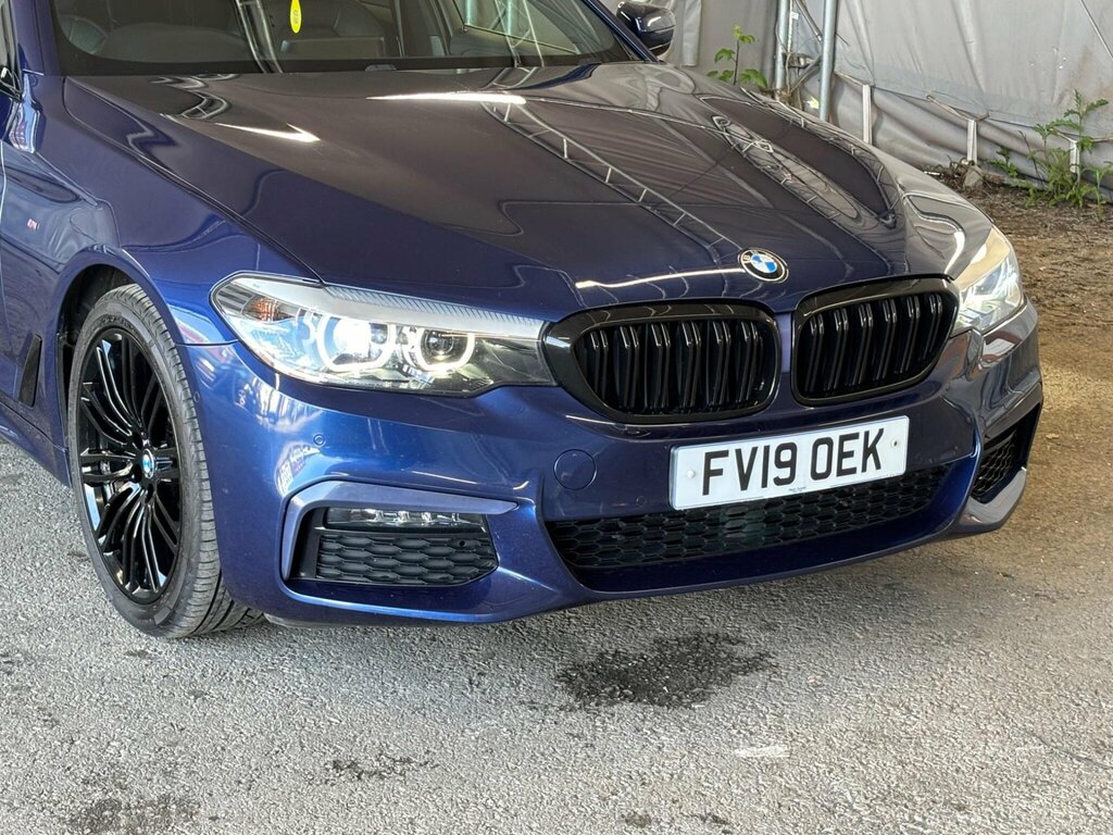 BMW 5 Series 2.0 520D M Sport Touring Xdrive Euro 6 Ss Blue #2