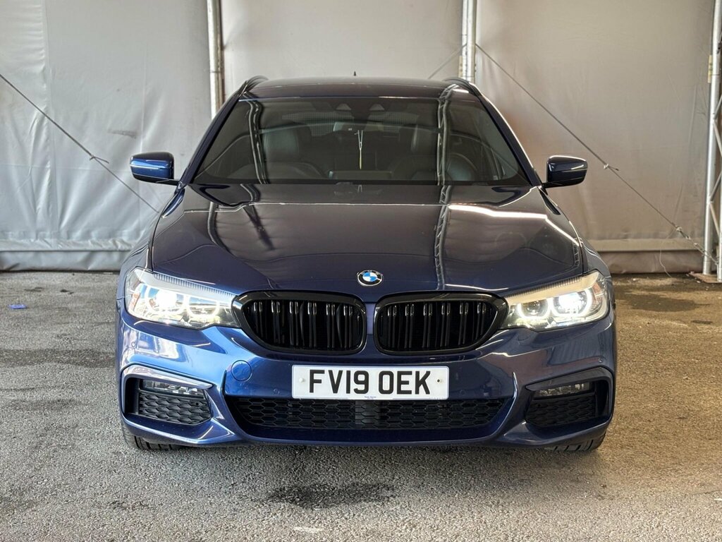 BMW 5 Series 2.0 520D M Sport Touring Xdrive Euro 6 Ss Blue #3