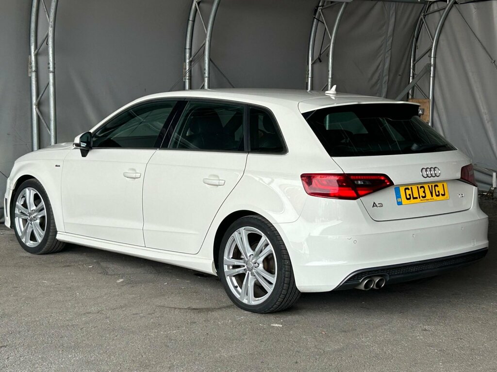 Audi A3 2.0 Tdi S Line Sportback Euro 5 Ss White #6