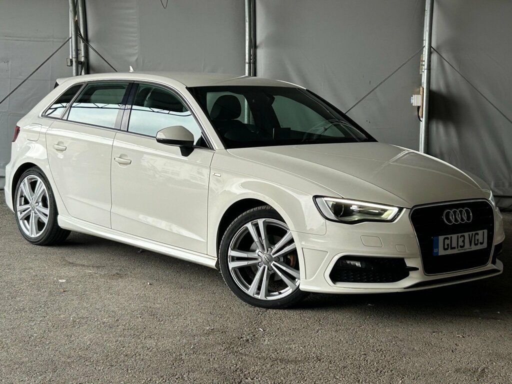 Audi A3 2.0 Tdi S Line Sportback Euro 5 Ss White