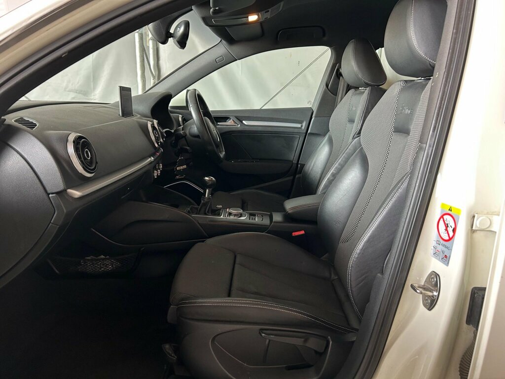 Audi A3 2.0 Tdi 150 Se Zero Deposit 193 Pmth Sat White #19