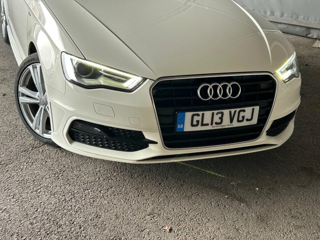 Audi A3 2.0 Tdi S Line Sportback Euro 5 Ss White #2