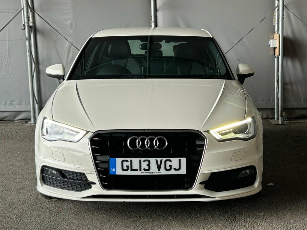 Audi A3 2.0 Tdi S Line Sportback Euro 5 Ss White #4