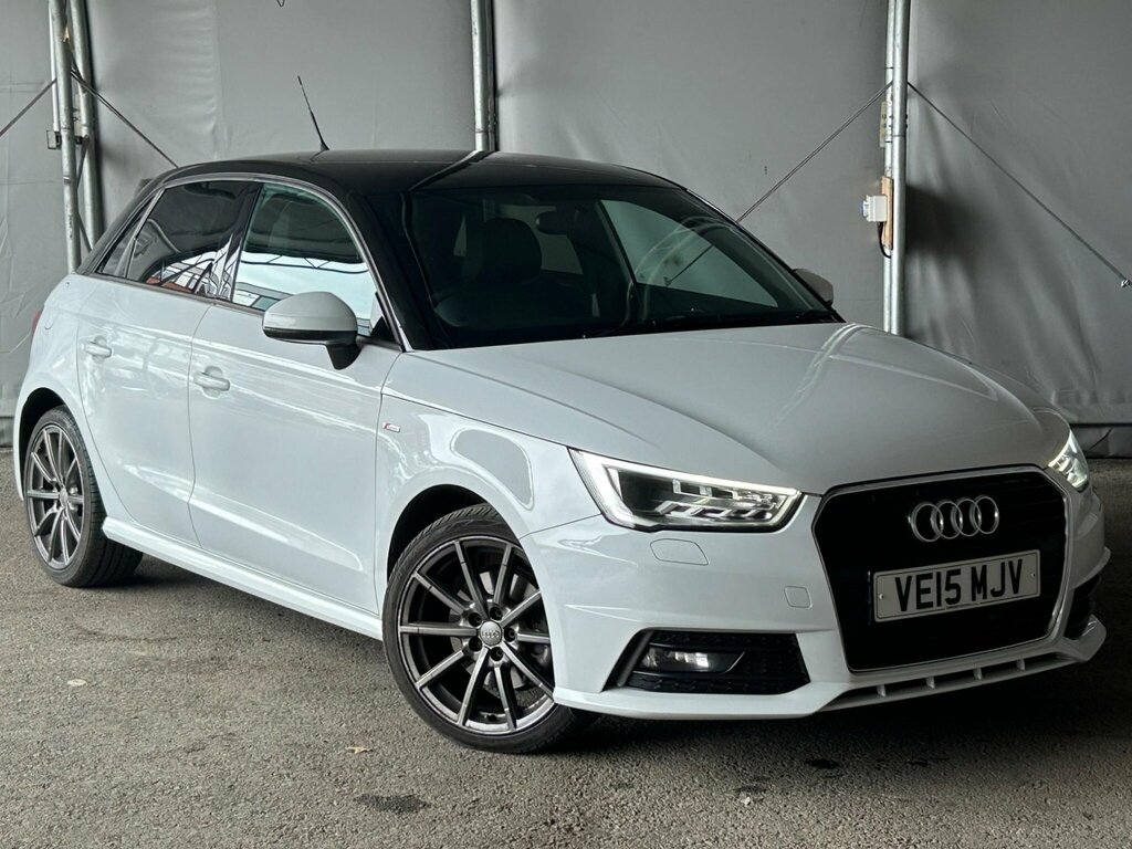 Audi A1 1.6 Tdi S Line Sportback Euro 6 Ss White