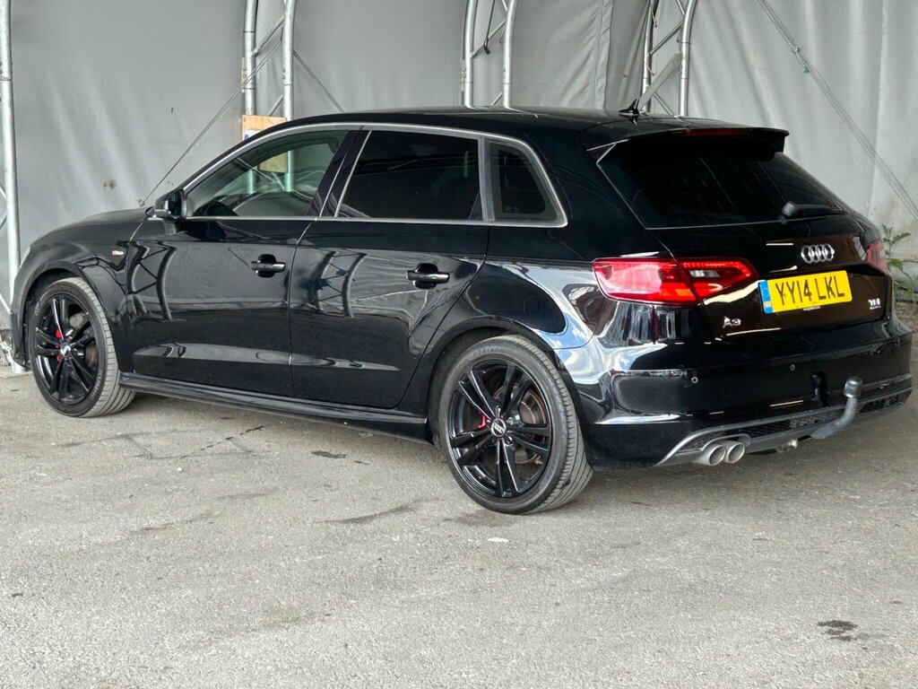Audi A3 2.0 Tdi S Line Sportback S Tronic Quattro Euro 6 Black #6