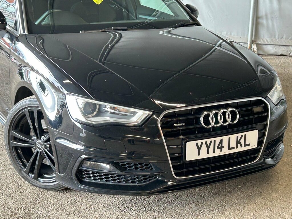 Audi A3 2.0 Tdi S Line Sportback S Tronic Quattro Euro 6 Black #2